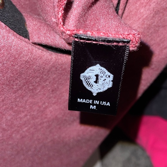 Choker Neck open front t shirt - Picture 3 of 4